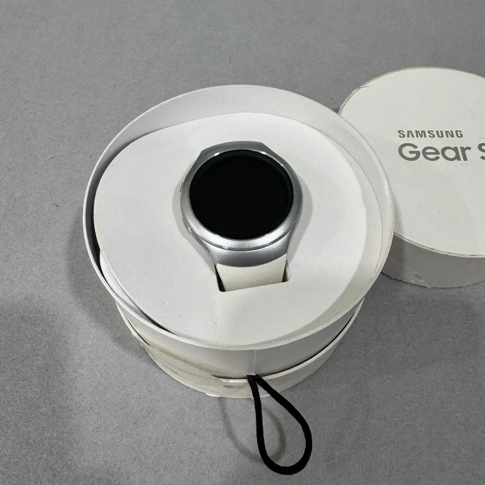 Samsung Gear S2 Smartwatch Unisex Small Silver SM-R730A Stainless‎ Steel AT&T